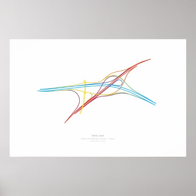 Affiche Chorégraphie d'échange : Ramla, Israël (Devant)