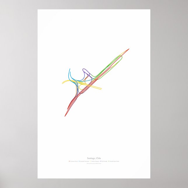 Affiche Chorégraphie d'échange : Santiago, Chili (Devant)