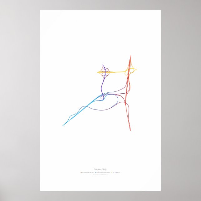 Affiche Chorégraphie Interchange : Naples, Italie (Devant)