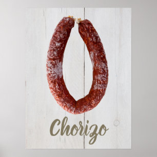 Affiche Chorizo Saucisson