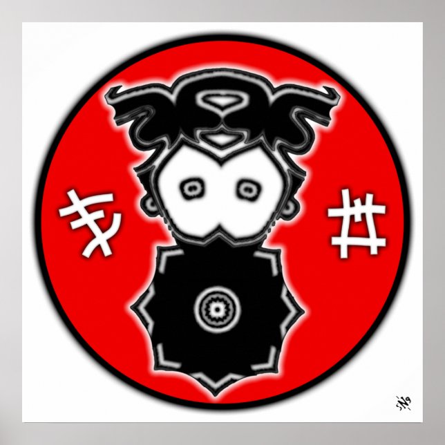 Affiche chose exotique cool (Devant)