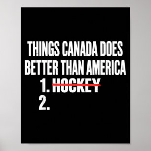 Affiche Choses que le Canada fait mieux que l'Amérique 1 h