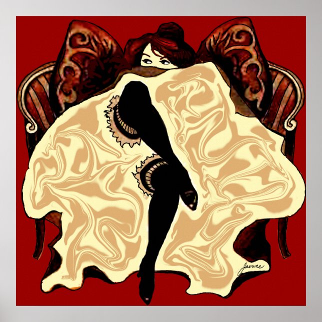 Affiche Chou Chou Reddy Print (Devant)