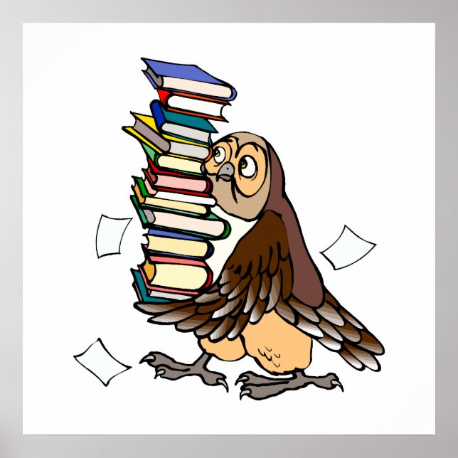 Affiche Chouette octavienne (Devant)