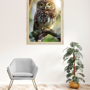 Affiche Chouette pygmée du Pernambuco