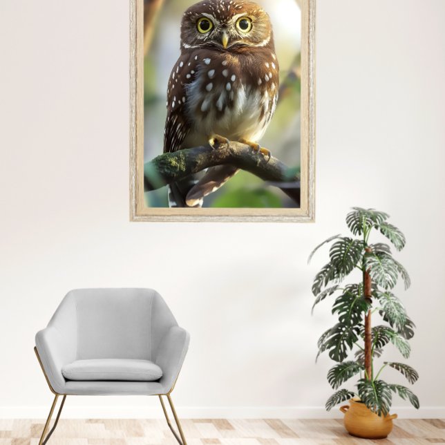 Affiche Chouette pygmée du Pernambuco (Créateur téléchargé)