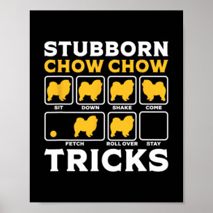 Affiche chow chow chemise femmes hommes enfants cadeau amo