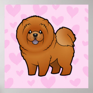 Affiche Chow Chow Love