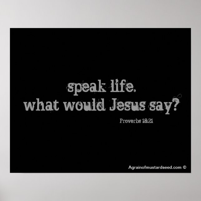 Affiche chrétien (Devant)