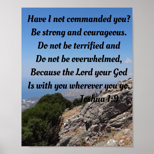 Affiche chrétien personnalisé (Devant)