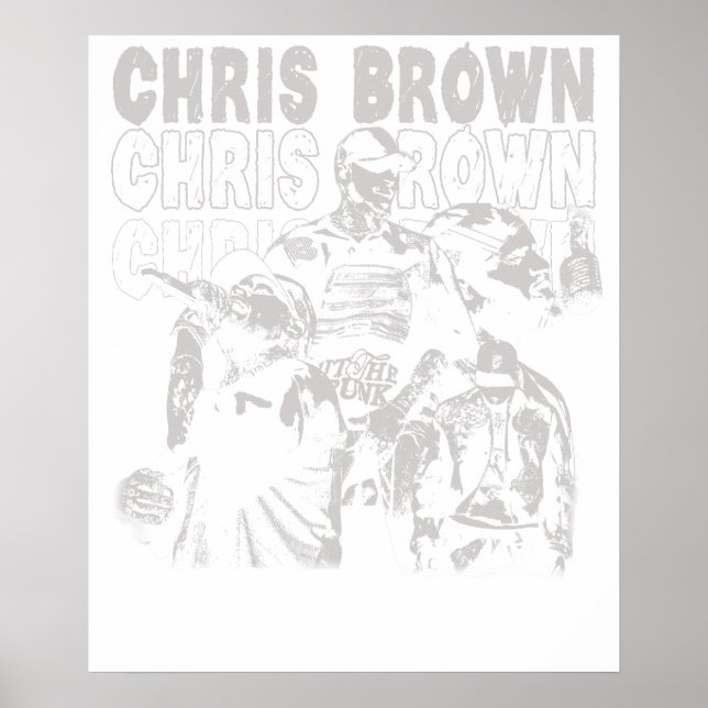 Affiche Chris Brown Bootleg B& (Devant)