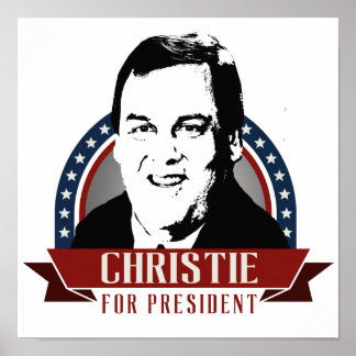 AFFICHE CHRIS CHRISTIE 2016 ESPAGLE