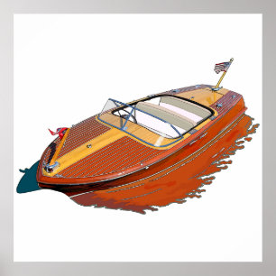 Affiche Chris-Craft Capri