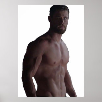 Affiche chris hemsworth