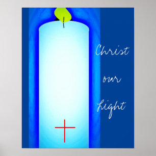 AFFICHE CHRISSEZ NOTRE LUMIÈRE