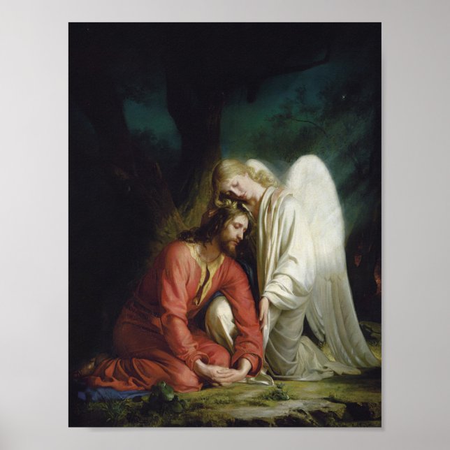 Affiche Christ à Gethsémani, Religieux  (Devant)