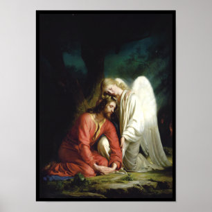 Affiche Christ à Gethsémani, Religieux