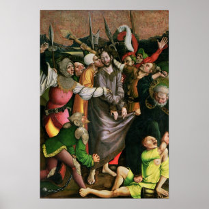 Affiche Christ arrêté dans le Jardin de Gethsémani