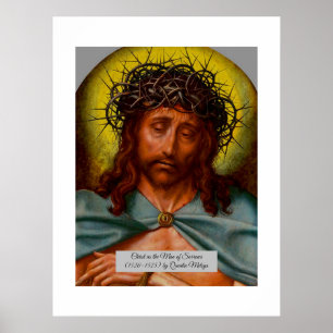 Affiche Christ comme l'homme de la douleur