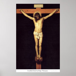 Affiche Christ crucifié par Diego Velazquez