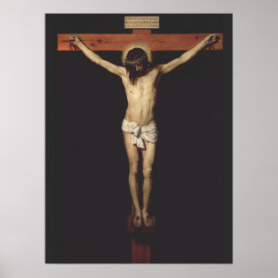 Affiche Christ crucifié par Diego Velazquez