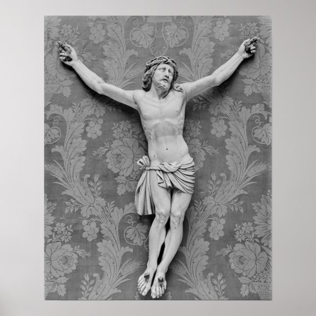Affiche Christ Crucifié, par Michel-Ange Buonarroti (Devant)