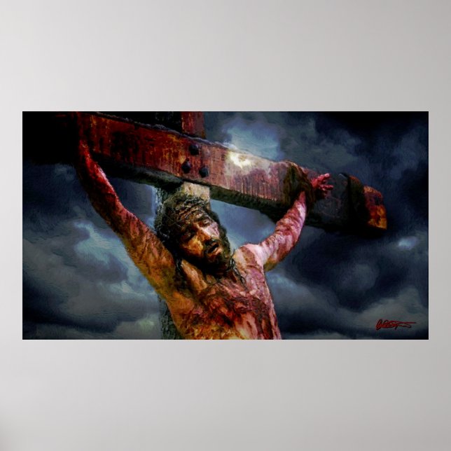 Affiche Christ Crucified For YOU ! (Devant)