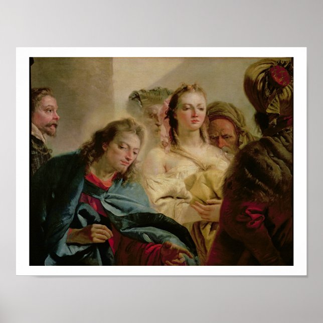 Affiche Christ et les Adultes, 1751 (huile sur toile) (Devant)