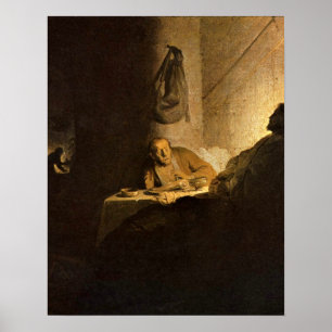 Affiche Christ par Rembrandt Harmenszoon van Rijn