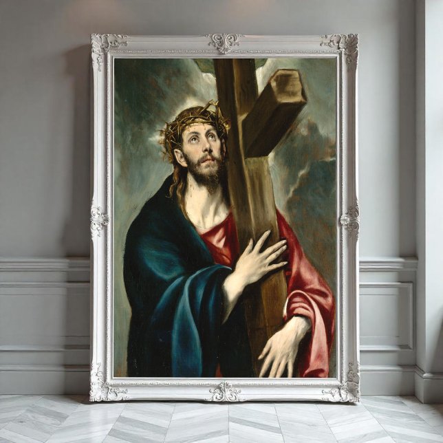 Affiche Christ portant la croix, El Greco (Créateur téléchargé)