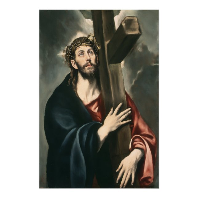 Affiche Christ portant la Croix (Lumière 2) (Devant)