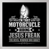 Christian Biker Je suis cette moto chevauchant Jés