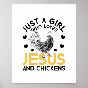Affiche Christian Funny Religieux Agricultrices Cadeau Jés