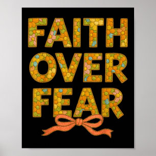 Affiche Christian Jésus Dieu Lover Fleur Broderie Foi