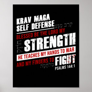 Affiche Christian Krav Maga Self-Defence: L'Éternel ensei