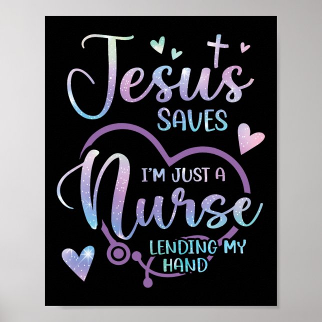 Affiche Christian Nurse Jésus (Devant)