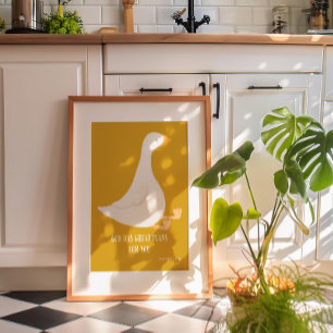 Affiche Christian Nursery Decor Silly Goose