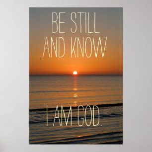 Affiche Christian Quote Print