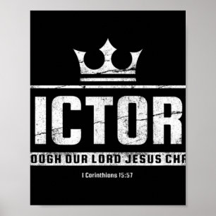 Affiche Christian T Chemise Femmes Hommes Victoire En Jé