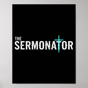 Affiche Christian The Sermonator - Pasteur & Prédicateur C