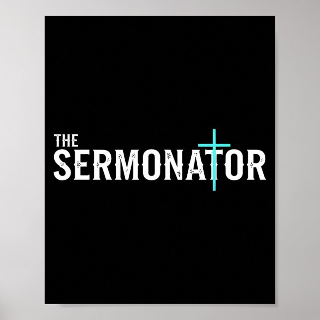 Affiche Christian The Sermonator - Pasteur & Prédicateur C (Devant)