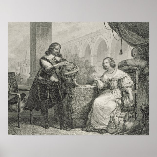 Affiche Christina (1626-89) Reine de Suède, d'une série (Devant)