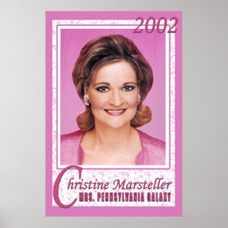 Affiche Christine - Mme PA