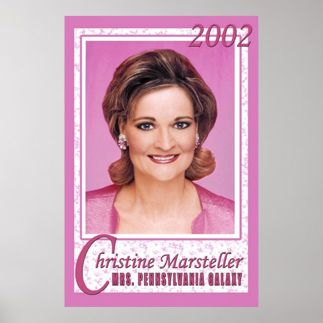 Affiche Christine - Mme PA (Devant)