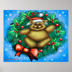 Affiche Christmas Bear