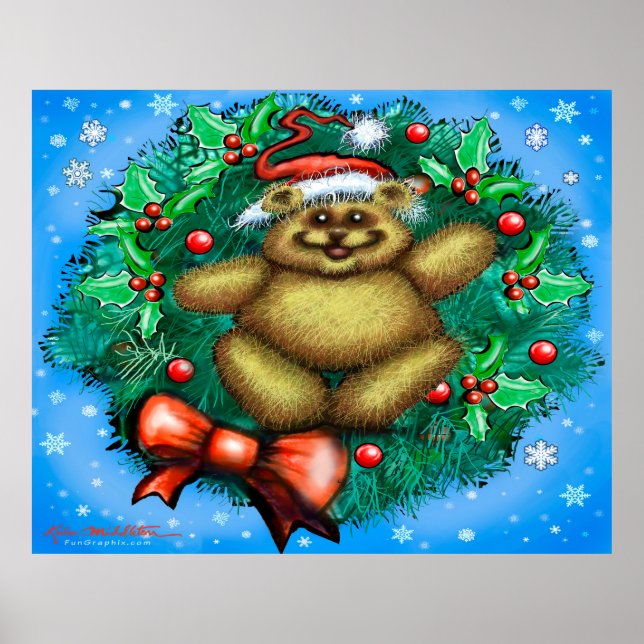 Affiche Christmas Bear (Devant)