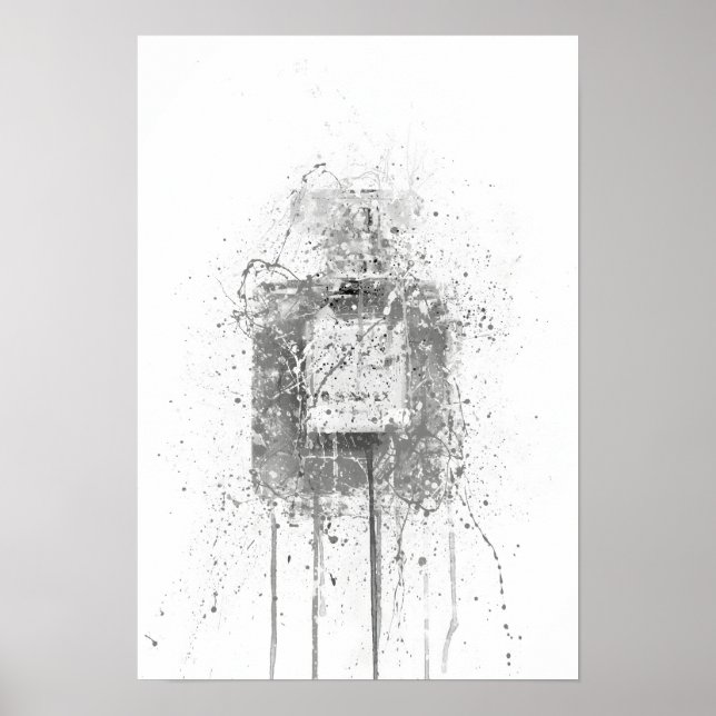 Affiche Christmas Gift Fragrance Bottle Wall (Devant)