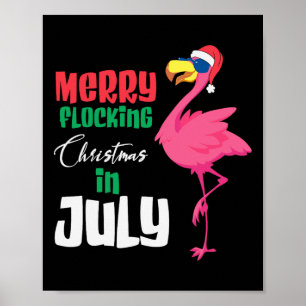 Affiche Christmas In July Summer Xmas Decoration Men Women