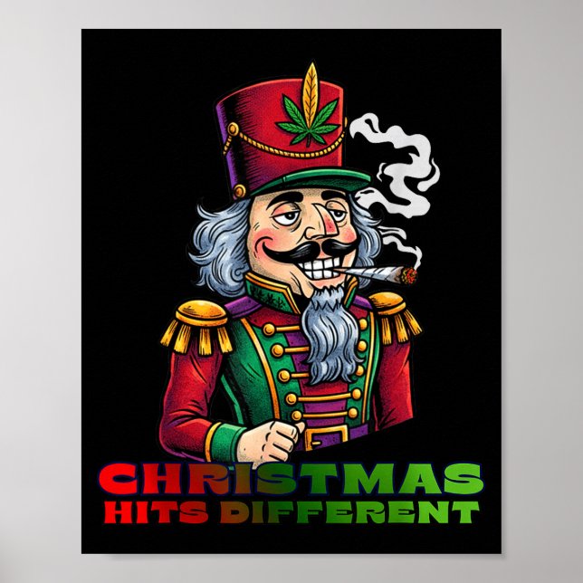 Affiche Christmas Nutcracker Christmas Hits Different  (Devant)