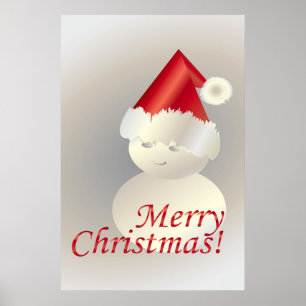 Affiche Christmas Snowman